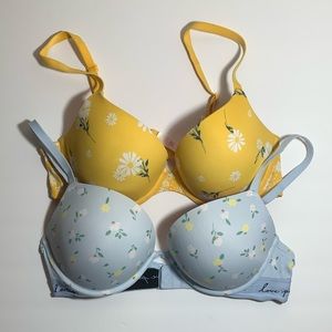 2 PINK Victoria’s Secret Bras-36C